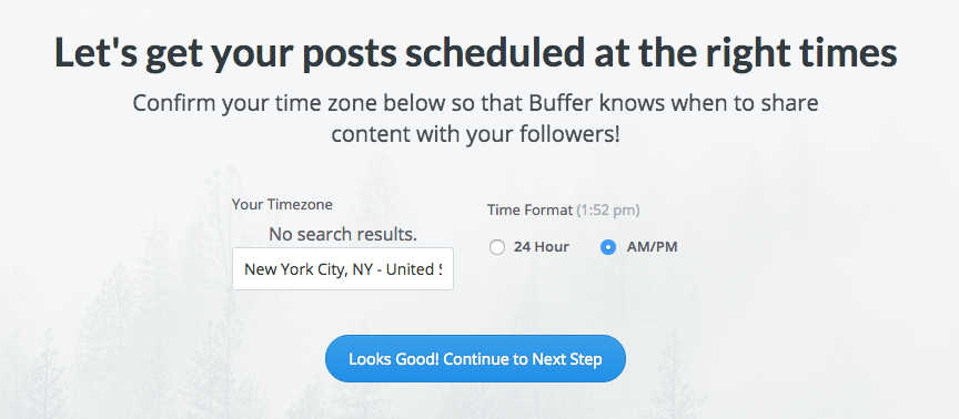 How to add timezone for Buffer